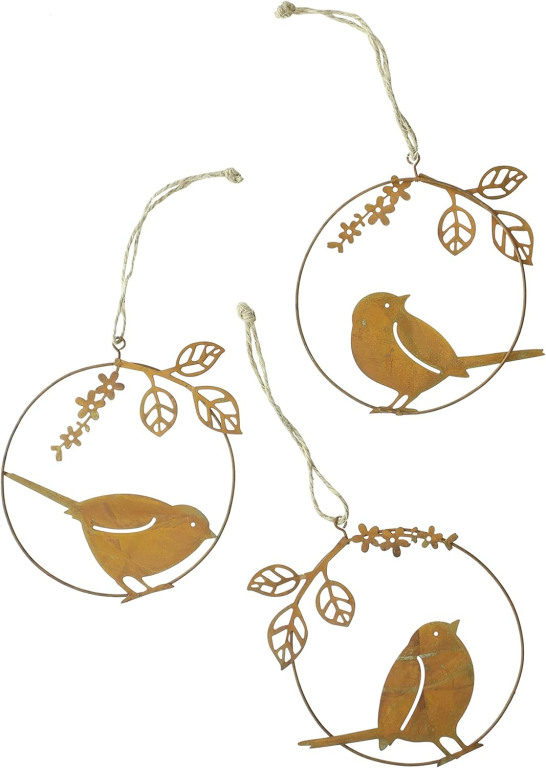 Dekohänger "Vögelchen" 3er-Set